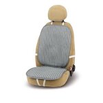 Bottari 12156 paper couvre si�ge universel en fibre de raphia, 100% naturel et respirant, gris