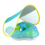 Boue bb gonflable avec parasol anneau de natation pour bb bb sige de piscine pour bb enfants ...