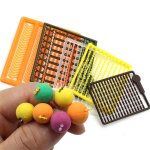 Bouchon de micro app�t pour la p�che a la carpe, 5 cartes / paquet, accessoires, support d'app�ts, perles ...