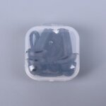 Bouchon d'oreille anti - bruit en silicone souple, 2 pices, isolation phonique, protection d'oreille, ...