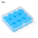 Bouchons d'oreille anti - bruit en silicone souple, 6 paires, ecouteurs etanches, rduction du bruit, ...