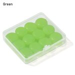 Bouchons d'oreille anti - bruit en silicone souple, 6 paires, ecouteurs etanches, rduction du bruit, ...