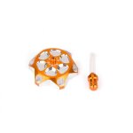 Bouchon de reservoir ktm anodise orange tm husqvarna taille dans la masse o47, 5mm