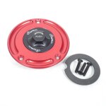 Bouchon de réservoir lightech racing rouge pour moto suzuki 80 gt l 1981 - 83 neuf Bouchon de réservoir lightech racing rouge pour moto suzuki 80 gt l 1981 - 83 neuf
