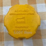 Bouchon de r�servoir de refroidissement a eau, pour opel vauxhall vectra astra uniac g3 9202799  nipseyteko ...