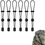 Boucle de fixation de corde elastique - 6 pcs fixation de corde elastique de sac a dos d'escalade en ...