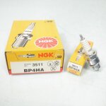 Bougie d'allumage ngk pour moto bp4ha / 3511 / par 10 neuf Bougie d'allumage ngk pour moto bp4ha / 3511 / par 10 neuf