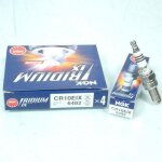 Bougie d'allumage ngk pour moto yamaha 600 yzf - r6 1996 a 2011 cr10eix / 6482 / par 4 neuf