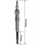 Bougie de pr�chauffage - opel frontera a sport (u92) 2. 5 tds 09 / 1996>10 / 1998