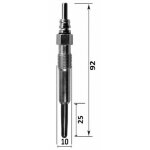 Bougie de prchauffage - renault megane i classic (la01 ) 1. 9 dti (la08, la0n, la0k) 03 / 1997>02 / ...