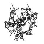 Bouillettes de pche avec anneau solide, 50 pices, vis, outil d'appt, accessoire
