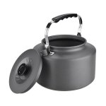 Bouilloire a eau portable en alliage d'aluminium, 2l, thire a caf, pour camping en plein air, randonne, ...