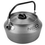 Bouilloire, th�i�re, touristique, camping, aluminium, 800 ml, 15, 2x9, 6 cm, neo