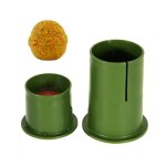 Boule d'appt portable pour la pche a la carpe, 55x44x40mm, faonne le sol, fabricant de matriel, mangeoire, ...