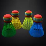 Boule de badminton durable en nylon, 10 pièces / lot, plumes d'oie, accessoires d'entraînement Boule de badminton durable en nylon, 10 pièces / lot, plumes d'oie, accessoires d'entraînement
