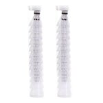 Boules de badminton lgres en plastique, 12 pices, volants de badminton portables pour la pratique ...