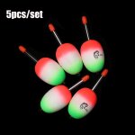 Boule lumineuse en plastique, 5 pi�ces / ensemble, b�ton lumineux en mousse eva pour la p�che de nuit ...