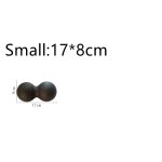 Boule de massage arachide, masseur de fascia, rouleau pilates, yoga, equipement d'exercice relaxant