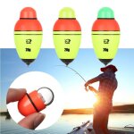 Boule de mousse en plastique eva portable, 1 bouton, cellules electroniques portables, boia bobber, flotteur ...