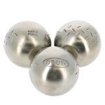 Boules de pétanque obut inox jr chevron loisir gris 90429 Boules de pétanque obut inox jr chevron loisir gris 90429