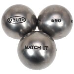 Boules de ptanque obut boules de ptanque obut match it inox 71mm mta argent mtalis 670g