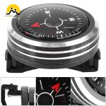 Boussole a boutons pour bracelet de montre paracorde, mini boussole de poche, accessoires de camping, ... Boussole a boutons pour bracelet de montre paracorde, mini boussole de poche, accessoires de camping, ...