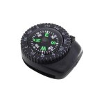 Boussole pour bracelet paracorde, accessoires de camping, randonnée en plein air, bouton de montre, mini ... Boussole pour bracelet paracorde, accessoires de camping, randonnée en plein air, bouton de montre, mini ...