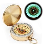 Boussole g50 en cuivre pur, montre de poche, multifonctionnelle, couverte, shoous, rétro, couvercle rabattable ... Boussole g50 en cuivre pur, montre de poche, multifonctionnelle, couverte, shoous, rétro, couvercle rabattable ...