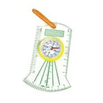 Boussole - harnais - r�gle int�gr�e - couleur noire - pour randonn�e