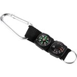 Boussole avec mousqueton et thermomètre, mini boussole mousqueton, boussole d'extérieur pour enfants, ... Boussole avec mousqueton et thermomètre, mini boussole mousqueton, boussole d'extérieur pour enfants, ...