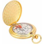 Boussole de style montre de poche portable en laiton avec anneau porte - cl�s, outil de navigation pour ...