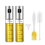 Bouteille en acier inoxydable pour bbq, bouteille en arosol d'olive pour distributeur d'huile, pulvrisateur ...