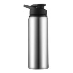 Bouteille d'eau en acier inoxydable et pp de 700ml, portable, etanche, pour sport, cyclisme, verres, ...