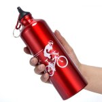 Bouteille d'eau durable en alliage d'aluminium de 700ml, bouteille portable en alliage d'aluminium durable, ...