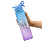 Bouteille d'eau de grande capacit de 1000ml pour le sport, cyclisme, randonne, camping, bouilloire, ...