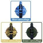 Bouteille d'eau pliable de 580 ml / 19, 8 oz, bouilloire à eau en silicone, cantine avec boussole pour ... Bouteille d'eau pliable de 580 ml / 19, 8 oz, bouilloire à eau en silicone, cantine avec boussole pour ...