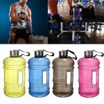 Bouteille d'eau portable de grande capacit� 2, 2 l, bouilloire a boire, pour sports de plein air, voyage, ...