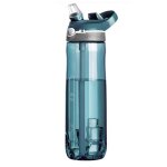 Bouteille d'eau portable de grande capacit, en plastique transparent, anti - fuite, pour les sports ...
