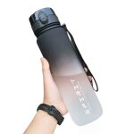 Bouteille d'eau de sport, anti - fuite, tasse en plastique colorée, pour boire en plein air, voyage, ... Bouteille d'eau de sport, anti - fuite, tasse en plastique colorée, pour boire en plein air, voyage, ...