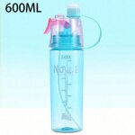 Bouteille d'eau de sport portable de 20. 3oz, tasse d'eau en pulvrisation etanche, pichet a boire en ...