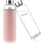 Bouteille d'eau en verre de 550ml / 18oz sans bpa bouteille en borosilicate anti - fuiteidale pour ...
