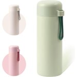 Bouteille isotherme, 420ml gourde isotherme en acier inoxydable, bouteille d'eau acier inoxydable a double ...