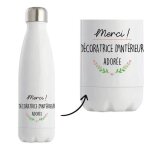 Bouteille isotherme d�coratrice d'int�rieur ador�e