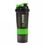 Bouteille de poudre de protéines a 3 couches de 500ml, tasse a secouer, bouteille d'eau de grande capacité, ... Bouteille de poudre de protéines a 3 couches de 500ml, tasse a secouer, bouteille d'eau de grande capacité, ...