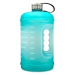Bouteille de sport 1 gallon, portable d�grad� de couleur, tasse d'eau, carafe anti - fuite, bouilloire ...