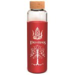 Bouteille - stor - le seigneur des anneaux - en verre avec manchon silicone - rutilisable - 585 ml