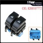 Bouton de l�ve - vitre electrique, interrupteur de l�ve - vitre, renault megane ii, 2, scenic ii, grand ...