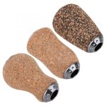 Bouton de poignée de moulinet de pêche en bois et liège, pièces de rechange pour moulinet baitcast / ... Bouton de poignée de moulinet de pêche en bois et liège, pièces de rechange pour moulinet baitcast / ...