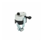 Bouton poussoir + commutateur on / off chrom� Ã?22 pour moto mobylette cyclo mob