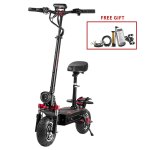 Boyueda q7 pro max trottinette electrique, moteur 1600 w x 2, batterie 52 v 28 ah, pneu 10 pouces, vitesse ...
